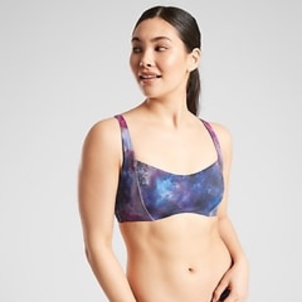 NWT Athleta Supernova Entwined Bikini Top